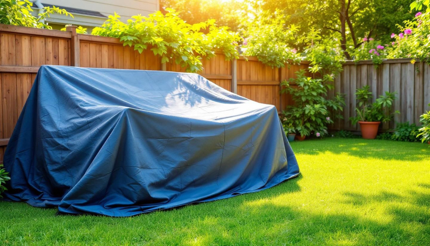 Comment bien sécuriser vos biens avec une bâche de 240g/m²?