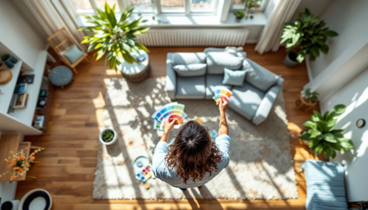 Guide pour choisir le meilleur type de peinture pour votre salon